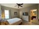 Bedroom with ensuite bathroom and double bed at 1316 Water Willow Dr, Groveland, FL 34736