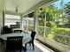 Relaxing screened porch, great for outdoor dining at 2277 Calvert Ct, Clermont, FL 34711