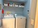 Convenient laundry room with washer and dryer included at 2277 Calvert Ct, Clermont, FL 34711