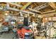 Oversized garage workshop with plenty of storage and tools at 151 S Clayton St, Mount Dora, FL 32757