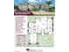 The Barcelona III floor plan, showcasing a spacious layout with 3 bedrooms, 2.5 bathrooms, and a 2-car garage at 3457 Lake Diane Rd, Tavares, FL 32778