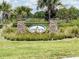Community entrance sign for Hidden River Lakes at 3457 Lake Diane Rd, Tavares, FL 32778