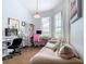 Bright home office with built-in shelving and window views at 139 Belfry Dr, Davenport, FL 33897