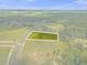 Aerial view showing a rectangular lot ready for construction at 38530 Wooded Meadow Drive, Umatilla, FL 32784
