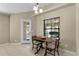 Charming breakfast nook with view to backyard at 27637 Lisa Dr, Tavares, FL 32778