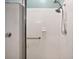 Clean shower with tiled walls and grab bar at 4907 Tara View Rd, Leesburg, FL 34748