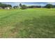 Large grassy backyard area with distant houses visible at 36641 Tropical Wind Ln, Grand Island, FL 32735