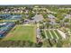 Community with tennis, pickleball, and bocce ball courts at 8732 Providence Ct, Mount Dora, FL 32757
