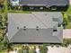 Top-down view of the home's roof, showcasing its condition and design at 8732 Providence Ct, Mount Dora, FL 32757