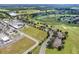 Aerial view of property and surrounding area, showing location and neighborhood context at 34416 Tuscany Ave, Sorrento, FL 32776