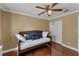Charming bedroom with a daybed and wood floors at 13129 Coldwater Loop, Clermont, FL 34711