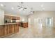 Spacious kitchen with island and open floor plan at 8222 Florida Boys Ranch Rd, Groveland, FL 34736