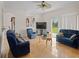 Spacious living room with a view of the backyard at 18744 Sabal St, Orlando, FL 32833