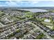 Wide aerial view of the house and surrounding area, including a lake at 349 Morning View Dr, Winter Garden, FL 34787