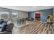 Game room with table, chairs, pool table, and arcade game at 349 Morning View Dr, Winter Garden, FL 34787