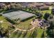 Tennis court and playground area at 349 Morning View Dr, Winter Garden, FL 34787
