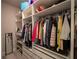 Large walk-in closet with ample shelving and hanging space at 16820 Bolsena Dr, Bella Collina, FL 34756