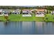 Waterfront community with modern homes and scenic views at 16820 Bolsena Dr, Bella Collina, FL 34756