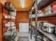 Well-organized pantry with ample shelving at 402 Sunset Dr, Sanford, FL 32773