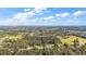 Aerial view showcasing expansive land, rural landscape, and nearby houses at 5011 Griffin View Dr, Lady Lake, FL 32159