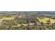 Aerial view showing a large lot of land surrounded by trees and fields at 5011 Griffin View Dr, Lady Lake, FL 32159