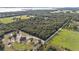 Aerial view showcasing a large lot with a home and pool at 5011 Griffin View Dr, Lady Lake, FL 32159
