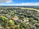 Aerial view of the home and surrounding area, highlighting its location at 1559 Lakeshore Dr, Eustis, FL 32726