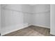 Spacious walk-in closet with wire shelving and wood-look tile floor at 3108 Expedition Dr, Saint Cloud, FL 34771