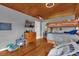 ' bedroom with bunk beds and wood floors at 7373 Circle Dr, Lady Lake, FL 32159