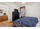 Bedroom with double bed and dresser at 218 Ann St, Lady Lake, FL 32159