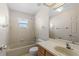 Simple bathroom with shower/tub combo at 5729 King James Ave, Leesburg, FL 34748