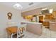 Small dining area with a view of the backyard at 5729 King James Ave, Leesburg, FL 34748
