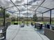 Expansive screened patio overlooking backyard, great for outdoor living at 518 Narrow View Ln, Groveland, FL 34736