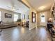 Bright and spacious entryway with wood-look floors at 518 Narrow View Ln, Groveland, FL 34736