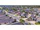 An aerial view of a house on a residential street at 547 Richburg St, The Villages, FL 32162