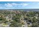 Aerial view showing home's location near waterfront and downtown at 919 Patrick St, Kissimmee, FL 34741