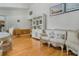 Elegant dining room features hardwood floors, a beautiful china cabinet, and ornate furniture at 919 Patrick St, Kissimmee, FL 34741
