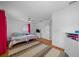 Two twin beds in a bright and cheery bedroom at 5246 Se 108Th Pl, Belleview, FL 34420