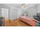 Light and airy bedroom with a cozy bed at 5246 Se 108Th Pl, Belleview, FL 34420