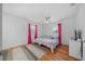 Bedroom with a fun and playful vibe at 5246 Se 108Th Pl, Belleview, FL 34420