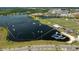 Aerial view of the community's wakeboarding lake at 10156 Ballast Dr, Orlando, FL 32827