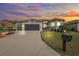Beautiful home exterior with a two car garage and landscaped yard at 17257 Se 113Th Ave, Summerfield, FL 34491