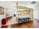 Well-equipped kitchen with ample counter space and a breakfast nook at 25611 Maurepas Ln, Leesburg, FL 34748