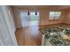 Dining area with sliding glass doors leading to the patio at 3425 Dixon Ln, The Villages, FL 32162