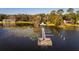 Lakefront property with private dock and gazebo at 3064 Windham Dr, Eustis, FL 32726