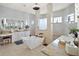 Luxurious bathroom with soaking tub, double vanity, and walk-in shower at 5096 Greens Dr, Lady Lake, FL 32159