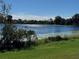 Scenic view of a lake with lush greenery at 15725 Pine Siskin Loop, Mascotte, FL 34753