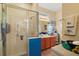 Bathroom with shower and vanity at 3646 Westover Cir, Leesburg, FL 34748