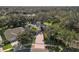 Aerial view showing home's lot size and location within the community at 3646 Westover Cir, Leesburg, FL 34748