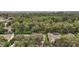 Aerial view of the house and surrounding community at 1720 Park Forest Blvd, Mount Dora, FL 32757